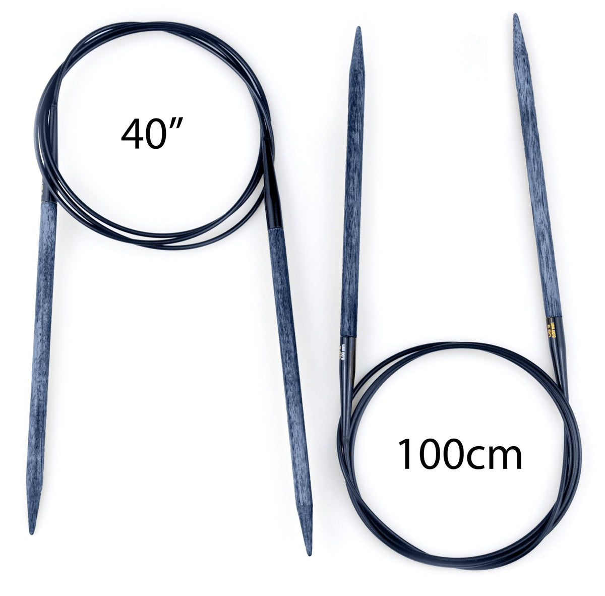 Indigo - 40 /100 cm Circular Knitting Needles - Lykke