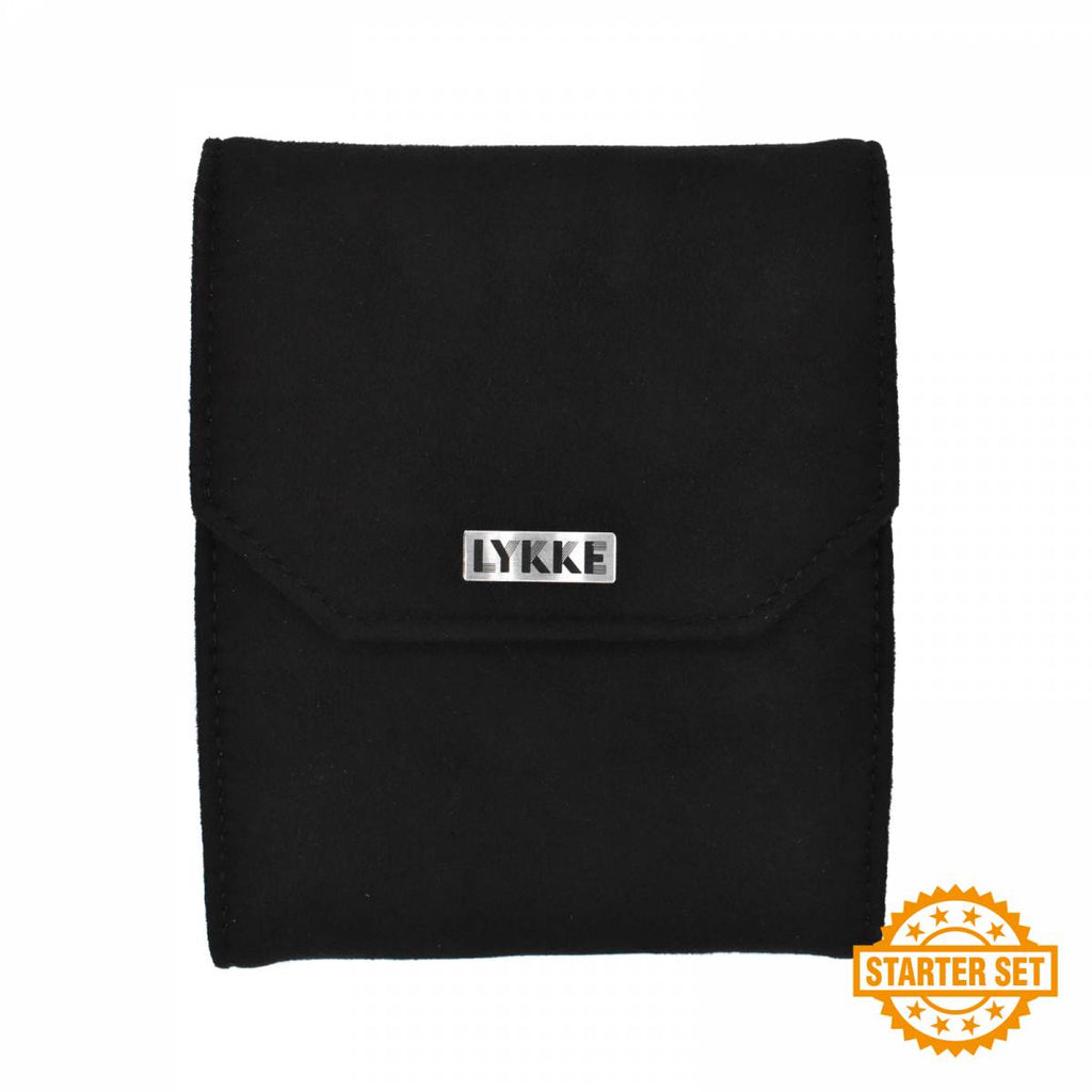 LYKKE Colour 13cm (5") Interchangeable Needle Starter Set - Black Denim Case - The Needle Store