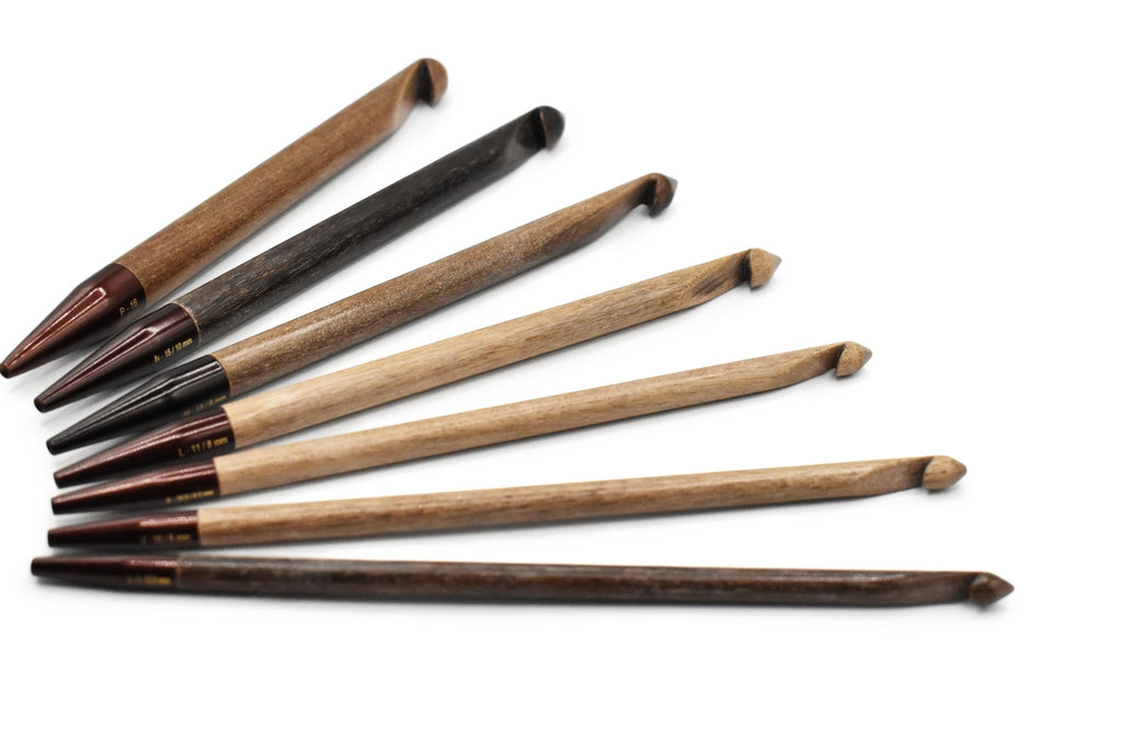 LYKKE Umber 15cm (6") Interchangeable Crochet Hooks - The Needle Store